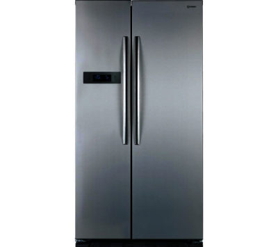 INDESIT  SBSAA530SD American Style Fridge Freezer - Silver